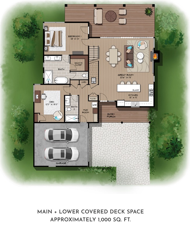 MAIN LEVEL | 1,668 SQ. FT.