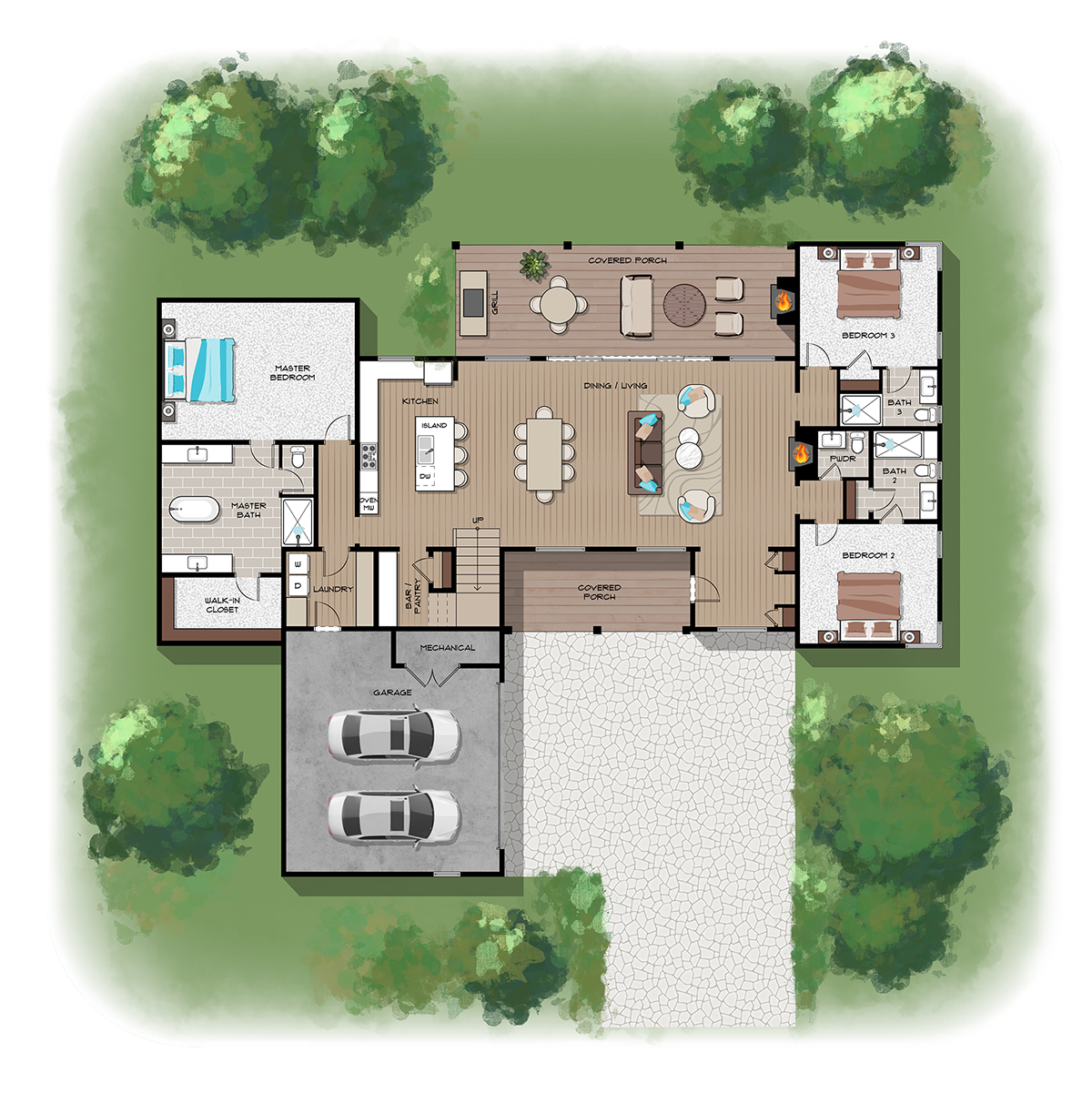 Main Level | 2,689 Square Feet