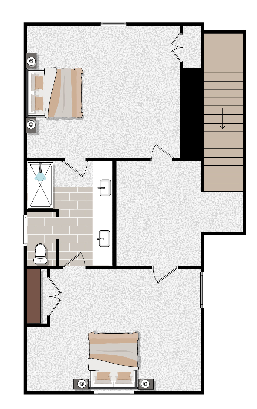 Loft | 819 SQ. FT.